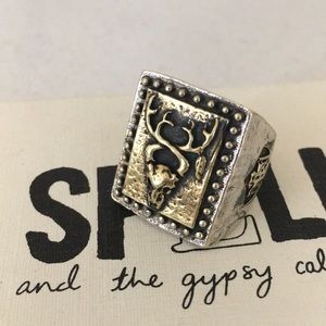 Rare a beautiful Spel Gypsy designs Ring